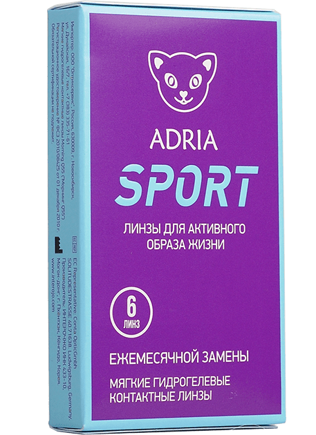 картинка МКЛ Adria Sport (B.C. 8.6 DIA 14.2) 6 шт от ПАНДА ОПТИКИ