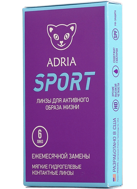картинка МКЛ Adria Sport (B.C. 8.6 DIA 14.2) 6 шт от ПАНДА ОПТИКИ